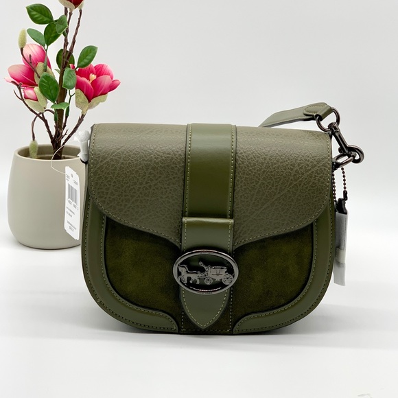 Coach Handbags - Coach Georgie Saddle Bag